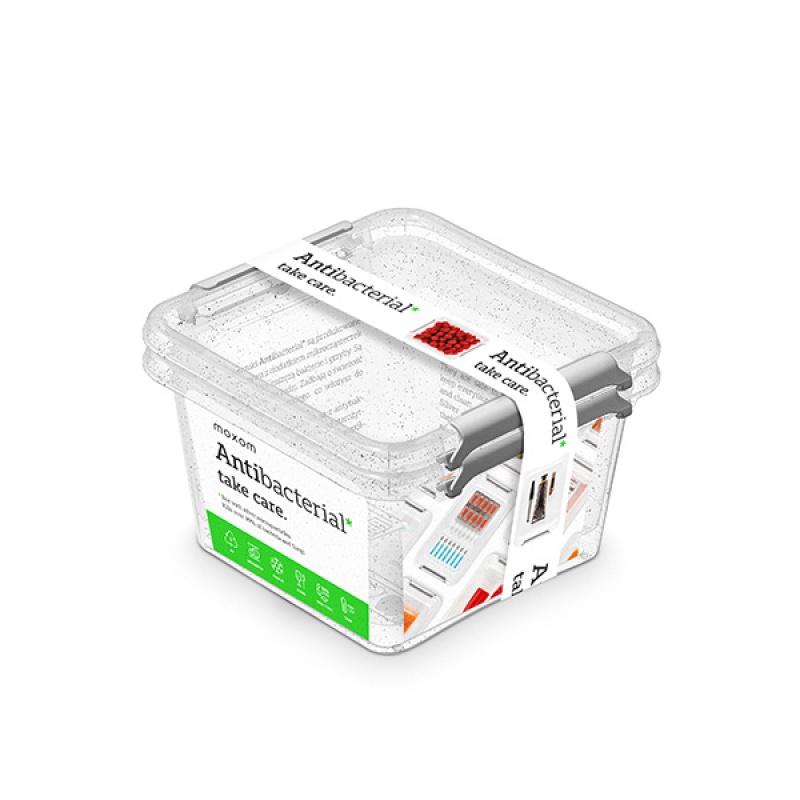276284-266084-zestaw_pojemnikow_antybakteryjnych_orplast_a-800w-1 Zestaw pojemników antybakteryjnych MOXOM Antibacterial, 2x1,15l, transparentny - obrazek 1