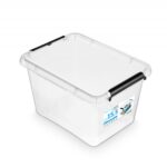 Pojemnik do przechowywania MOXOM Simple Box, 15,5l, transparentny