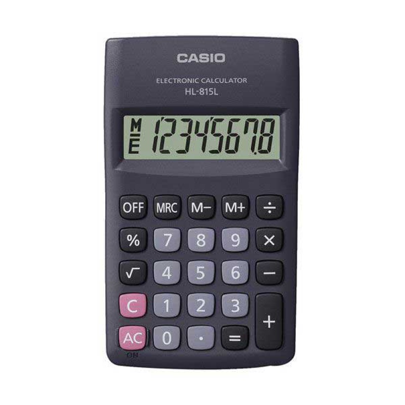 276537-266799-kopia_kalkulator_kieszonkowy_casio_hl_815l_b-800w Kalkulator kieszonkowy CASIO HL-815L-BK-B, 8-cyfrowy, 69,5x118mm, czarny - obrazek 1
