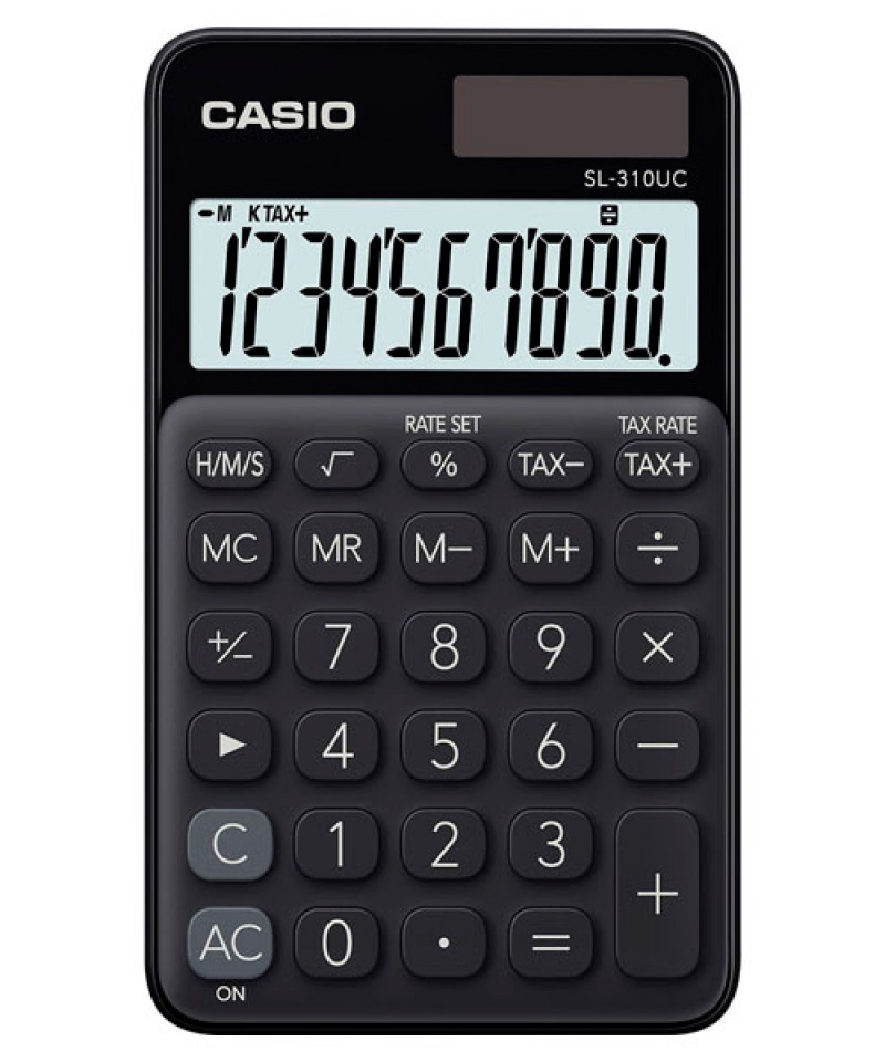 276571-266807-kopia_kalkulator_kieszonkowy_casio_sl_310uc_-800w Kalkulator kieszonkowy CASIO SL-310UC-BK-B, 10-cyfrowy, 70x118mm, czarny - obrazek 1