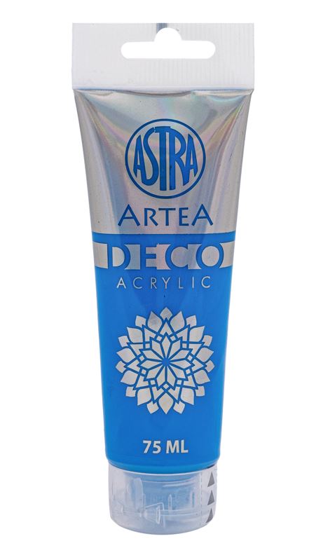 Farba akrylowa DECO ARTEA 75 ml tuba - Niebieski Farba akrylowa DECO ARTEA 75 ml tuba - Niebieski - obrazek 1