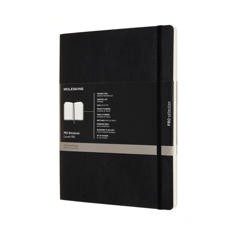 280511-278489-notes_moleskine_professional_xl_19x25_cm_mie-800w Notes MOLESKINE PROFESSIONAL XL (19x25 cm), miękka oprawa, 192 strony, czarny - obrazek 1