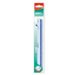 Linijka plastikowa KEYROAD, 20 cm, zawieszka, transparentna