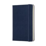 Notes MOLESKINE Classic P (9x14 cm) gładki, twarda oprawa,sapphire blue, 192 strony, niebieski