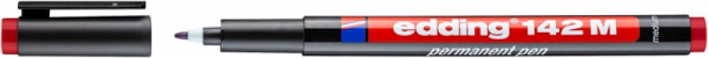 283814-288950-foliopis_e_142_m_edding_1mm_czerwony-800w Foliopis e-142 M EDDING, 1mm, czerwony - obrazek 1