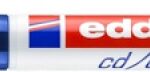 Marker do płyt cd/dvd/bd e-8400 EDDING, 0,5-1mm, niebieski (opakowanie 10 szt.)