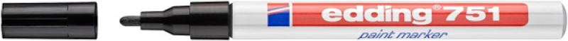 283977-289034-marker_olejowy_e_751_edding_1_2mm_czarny-800w Marker olejowy e-751 EDDING, 1-2mm, czarny (opakowanie 10 szt.) - obrazek 1