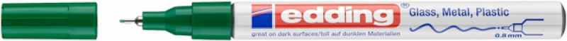 284000-289046-marker_olejowy_e_780_edding_0_8mm_zielony-800w Marker olejowy e-780 EDDING, 0,8mm, zielony (opakowanie 10 szt.) - obrazek 1