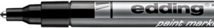 Marker olejowy e-792 EDDING, 0,8mm, czarny (opakowanie 10 szt.)