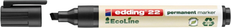 284083-289088-marker_permanentny_e_22_edding_ecoline_1_5mm-800w Marker permanentny e-22 EDDING ecoline, 1-5mm, czarny (opakowanie 10 szt.) - obrazek 1