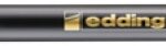 Pisak z cienką końcówką e-1200 EDDING, 1-3mm, metaliczny niebieski
