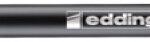 Pisak z cienką końcówką e-1200 EDDING, 1mm, czarny