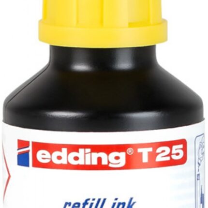 Tusz do uzupełniania markerów permanentnych e-t25 EDDING, żółty