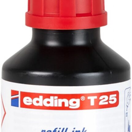 Tusz do uzupełniania markerów permanentnych e-T 25 EDDING, czerwony