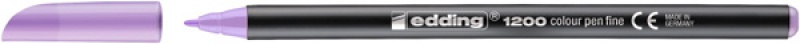 288665-301103-pisak_z_cienka_koncowka_e_1200_edding_1_mm_j-800w Pisak z cienką końcówką e-1200 EDDING, 1 mm, jagodowo-lawendowy - obrazek 1