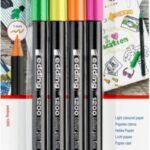 Pisak z cienką końcówką e-1200 EDDING, 1 mm, blister, 4 szt., mix kolorów