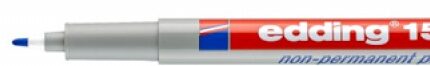 Foliopis zmywalny e-152 M EDDING, 1 mm, niebieski