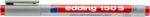 Foliopis zmywalny e-150 S EDDING, 0,3 mm, czerwony - obrazek 2