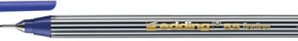 Cienkopis e-55 EDDING, 0,3 mm, niebieski (opakowanie 10 szt.)