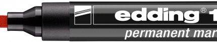 Marker permanentny e-133 EDDING, czerwony (opakowanie 10 szt.)