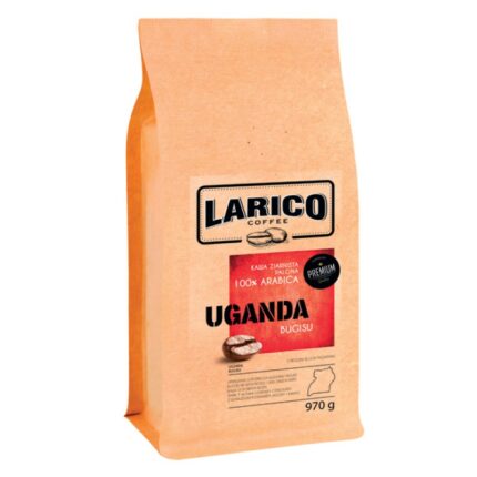Kawa LARICO Uganda Bugisu, ziarnista, 970g (opakowanie 3 szt.)