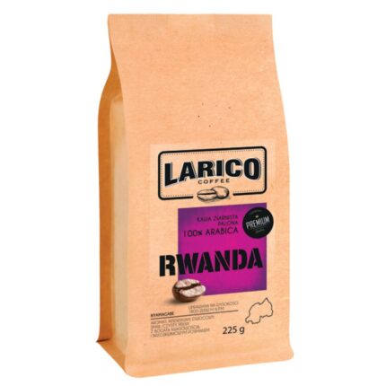 Kawa LARICO Rwanda Nyamagabe, ziarnista, 225g (opakowanie 8 szt.)