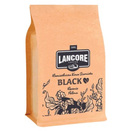 Kawa LANCORE COFFEE Black Blend, ziarnista, 200g (opakowanie 12 szt.)