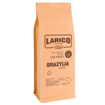 Kawa LARICO Brazylia Santos, mielona, 225g (opakowanie 10 szt.)