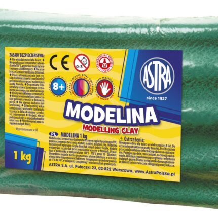 Modelina Astra 1 kg zielona