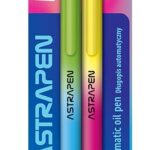 Długopis automatyczny soft touch ASTRAPEN Gradient NEONmania - 2 szt. blister