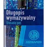 Długopis wymazywalny CLICK z gumowym uchwytem 0,5 mm ASTRAPEN OOPS! GAMER - 2 szt. PET box