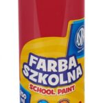 Farba szkolna Astra 250 ml - czerwona