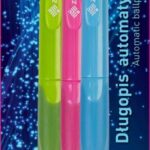 Długopis automatyczny z gumowym uchwytem 1,0mm ASTRAPEN Simple - 3 szt. blister