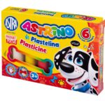 Plastelina Astrino 6 kolorów