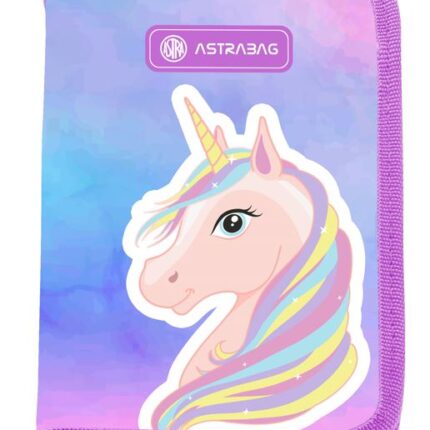 Piórnik pojedynczy bez wyposażenia UNICORN - mix wzorów