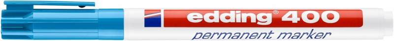 305629-340265-marker_permanentny_e_400_edding_1mm_blekitny-800w Marker permanentny e-400 EDDING, 1mm, błękitny (opakowanie 10 szt.) - obrazek 1