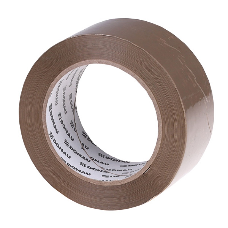 305674-340309-tasma_pakowa_donau_hot_melt_48mm_132m_40mikr-800w Taśma pakowa DONAU Hot-Melt , 48mm, 132m, 40mikr., brązowa - obrazek 1