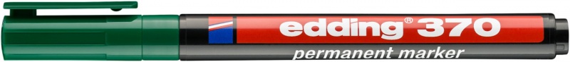 305728-340405-marker_permanentny_e_370_edding_1mm_zielony-800w Marker permanentny e-370 EDDING, 1mm, zielony (opakowanie 10 szt.) - obrazek 1