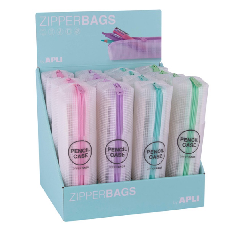 307085-341644-piornik_apli_zipper_210x45x45mm_mix_kolorow_-800w-1 Piórnik APLI Zipper, 210x45x45mm, mix kolorów pastel - obrazek 1