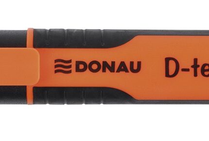 Zakreślacz DONAU D-Text, 1-5mm (linia), eurozawieszka, pomarańczowy