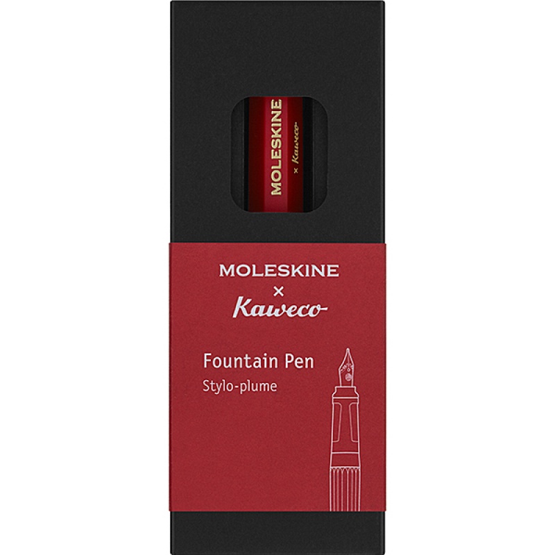 310886-344431-kaweco_x_moleskine_pioro_wieczne_m_czerwone-800w KAWECO X MOLESKINE pióro wieczne, M, czerwone - obrazek 1