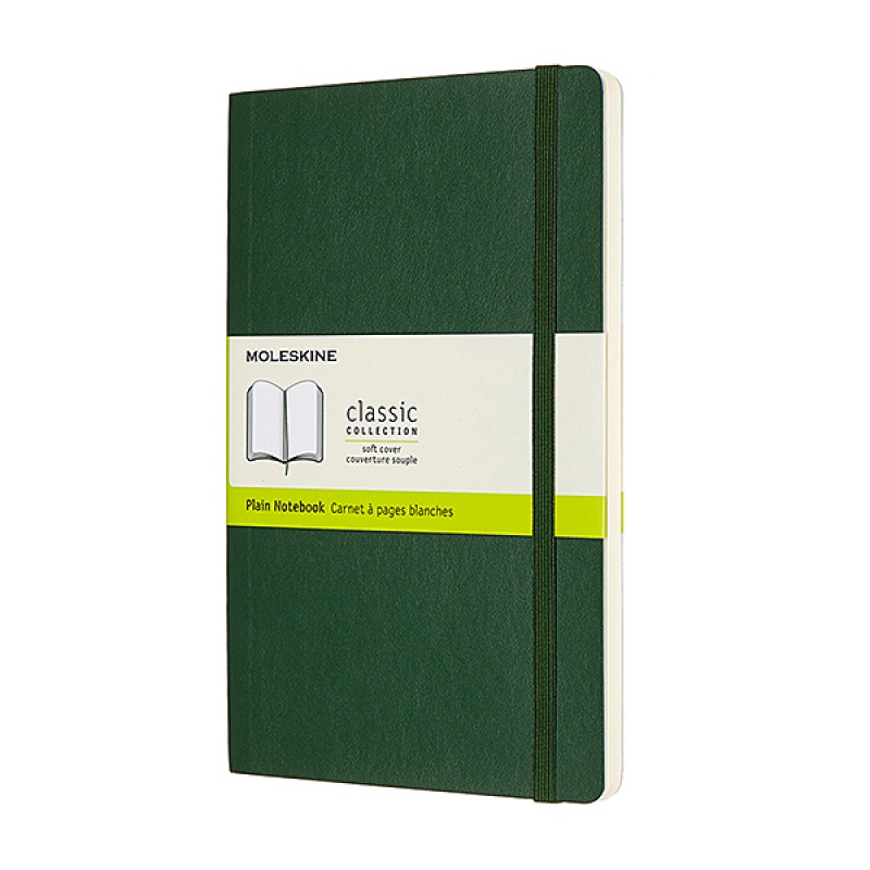311149-344473-notes_moleskine_l_13x21cm_gladki_miekka_opra-800w Notes MOLESKINE L (13x21cm), gładki, miękka oprawa, myrtle green, 192 strony, zielony - obrazek 1