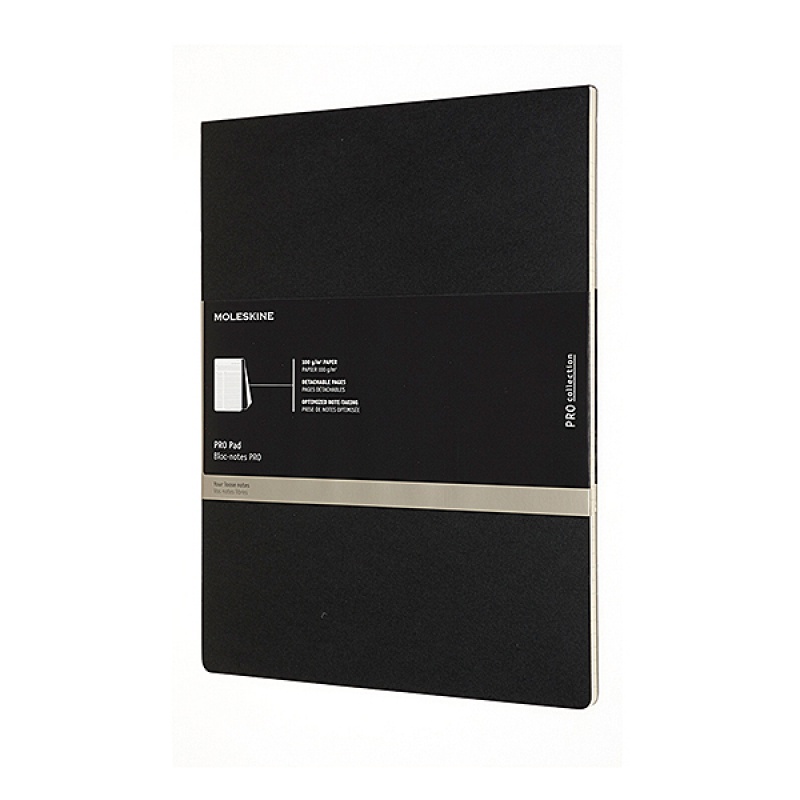 311206-344482-notes_reporterski_pro_pad_moleskine_letter_2-800w Notes reporterski PRO PAD MOLESKINE Letter (21,59x27,94 cm), 96 stron, czarny - obrazek 1