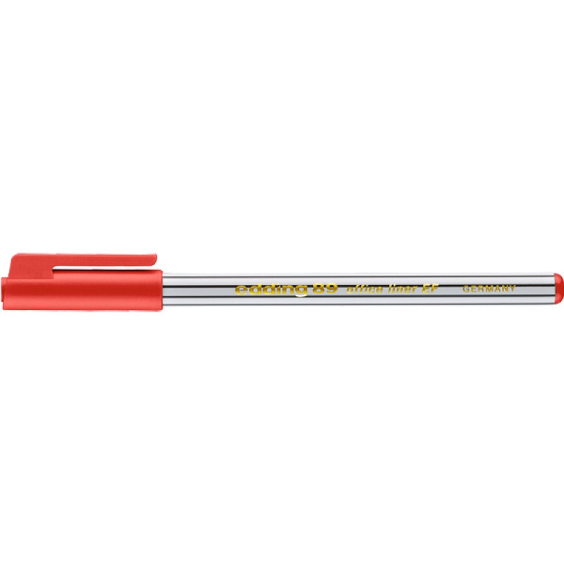 315470-343072-cienkopis_e_89_ef_edding_0_3mm_czerwony-800w Cienkopis e-89 EF EDDING, 0,3mm, czerwony (opakowanie 10 szt.) - obrazek 1