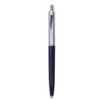 Długopis automatyczny Q-CONNECT PRESTIGE, 0,7mm, niebiesko/srebrny, wkład niebieski
