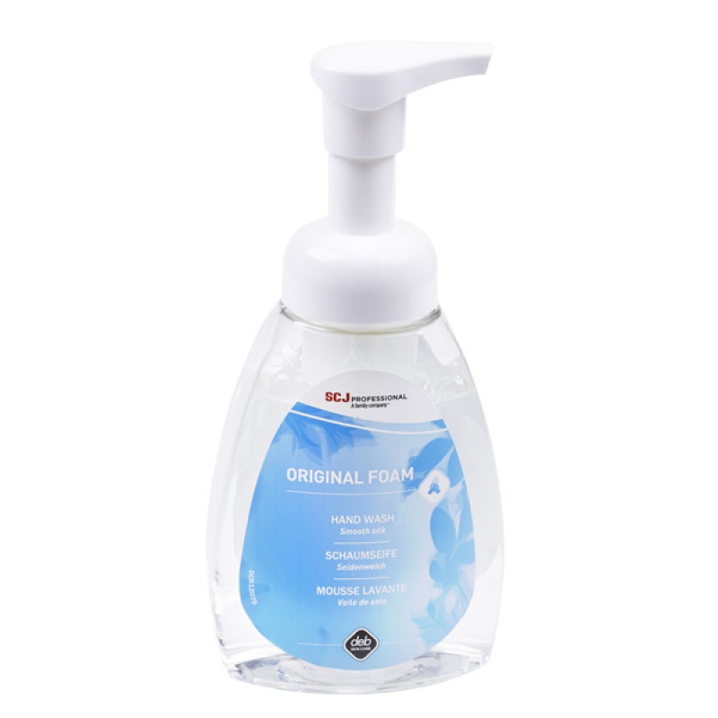 315670-321422-mydlo_w_pianie_original_foam_gladkosc_jedwab-800w Mydło w pianie, original foam, gładkość jedwabiu, w butelce z pompką, 250ml - obrazek 1