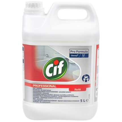 Preparat CIF Diversey 2w1, do mycia sanitariatów i łazienek, 5l