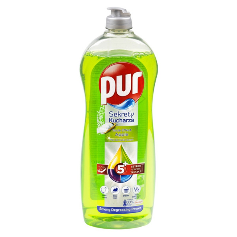 315732-132662-plyn_do_mycia_naczyn_pur_jablko_750ml-800w Płyn do mycia naczyń PUR Jabłko, 750ml - obrazek 1