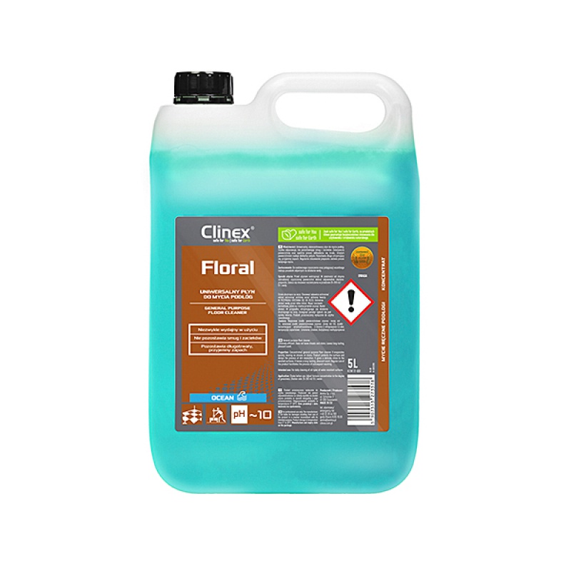 315865-22272-uniwersalny_plyn_clinex_floral_ocean_5l_do_my-800w Uniwersalny płyn CLINEX Floral, do mycia podłóg, Ocean, 5l - obrazek 1
