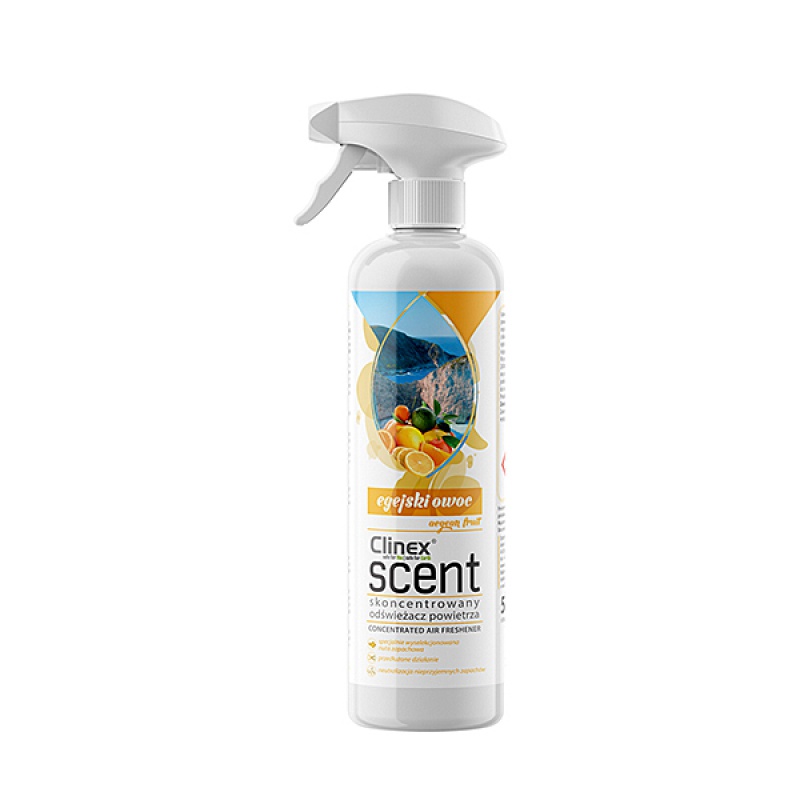 315870-345720-odswiezacz_powietrza_clinex_scent_egejski_ow-800w Odświeżacz powietrza CLINEX Scent Egejski Owoc, skoncentrowany, 500ml - obrazek 1